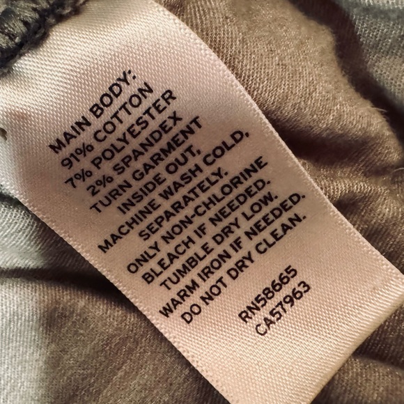 Treasure & Bond Low-Waisted Jeans in Earth (Olive Green/Brown) SZ 25 - EUC - Picture 11 of 16